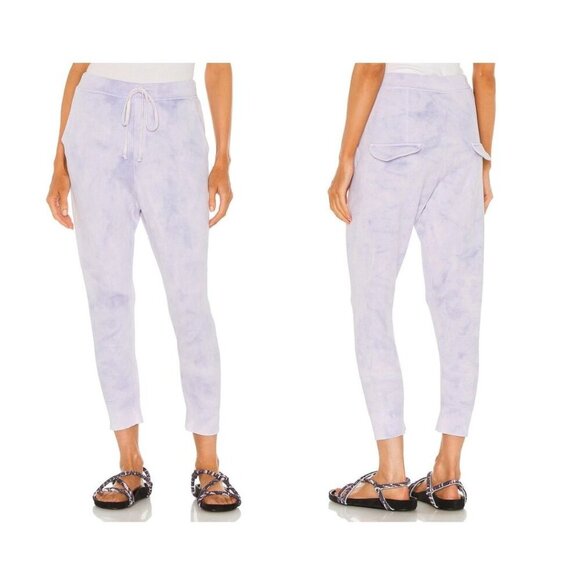 Nili Lotan Cropped Tie-Dyed Track Pants, Size XS,, New with tag - Picture 13 of 13